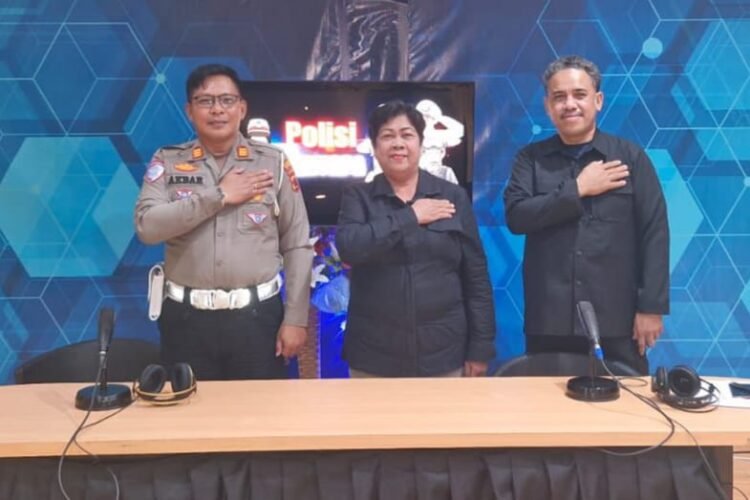 Lewat Dialog Interaktif, Polda Papua Ajak Warga Jayapura Jadi Pelopor Keselamatan Berlalu Lintas