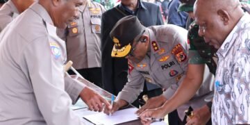Rajut Kembali Persaudaraan, Konflik Wouma–Kurima dan Lanny Jaya Berakhir Damai Melalui Prosesi Patah Panah