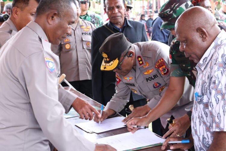 Rajut Kembali Persaudaraan, Konflik Wouma–Kurima dan Lanny Jaya Berakhir Damai Melalui Prosesi Patah Panah