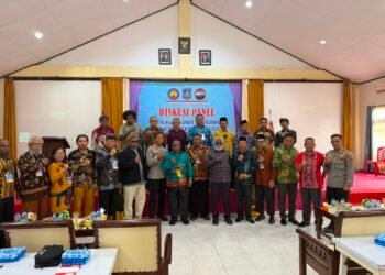 Perkuat Toleransi di Era Globalisasi, Kasat Binmas Polres Merauke Hadiri Diskusi Kerukunan Umat Beragama