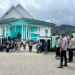 Patroli Harkamtibmas Polres Tolikara Beri Rasa Aman bagi Jemaat Gereja Ebenhaezer Karubaga