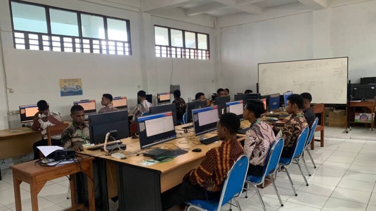 Polda Papua Gelar CAT Akademik Seleksi Penerimaan Tamtama Polri T.A. 2026 Secara Transparan dan Humanis