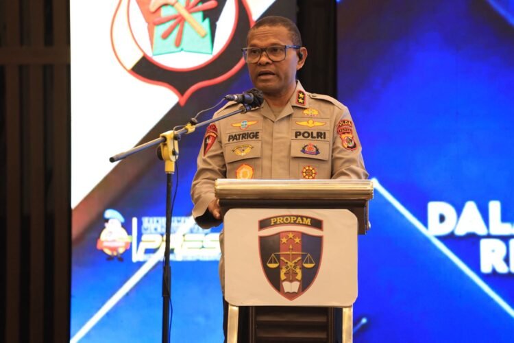 Rakernis Bid Propam Polda Papua 2026 Dorong Penegakan Disiplin yang Profesional dan Humanis