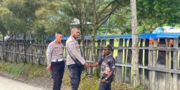 Hadir di Tengah Warga, Polres Tolikara Intensifkan Patroli Humanis Jaga Kamtibmas