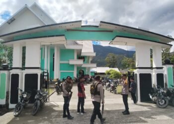 Melalui Patroli Humanis, Polres Tolikara Respon Cepat Laporan Warga dan Amankan Ibadah Minggu