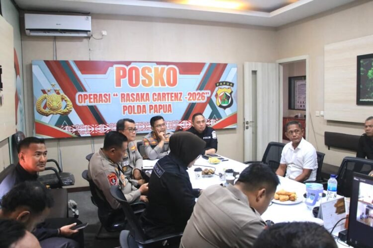 Polda Papua Tekankan Optimalisasi Kinerja dalam Anev Rasaka Cartenz Minggu Ke-12