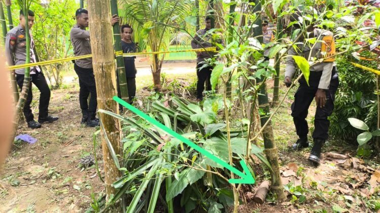 Polres Jayapura Lakukan Pengamanan dan Sterilisasi Lokasi Penemuan Benda Diduga Bom di Distrik Waibu