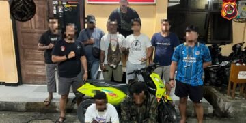 Polres Jayapura Amankan Dua Terduga Pelaku Curanmor, Dua Motor Hasil Kejahatan Disita