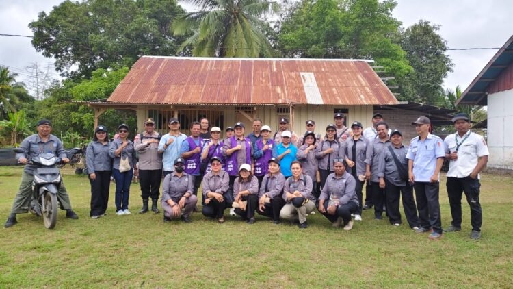 Dukung Pelayanan Kesehatan Masyarakat, Polsek Naukenjerai Amankan Kegiatan Posyandu Balita dan Lansia 