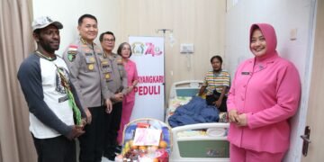 Bakti Kesehatan Bedah Minor Gratis, Wujud Kepedulian Polri dan Bhayangkari bagi Masyarakat Papua