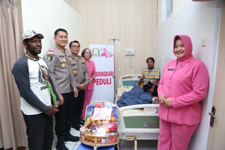Bakti Kesehatan Bedah Minor Gratis, Wujud Kepedulian Polri dan Bhayangkari bagi Masyarakat Papua