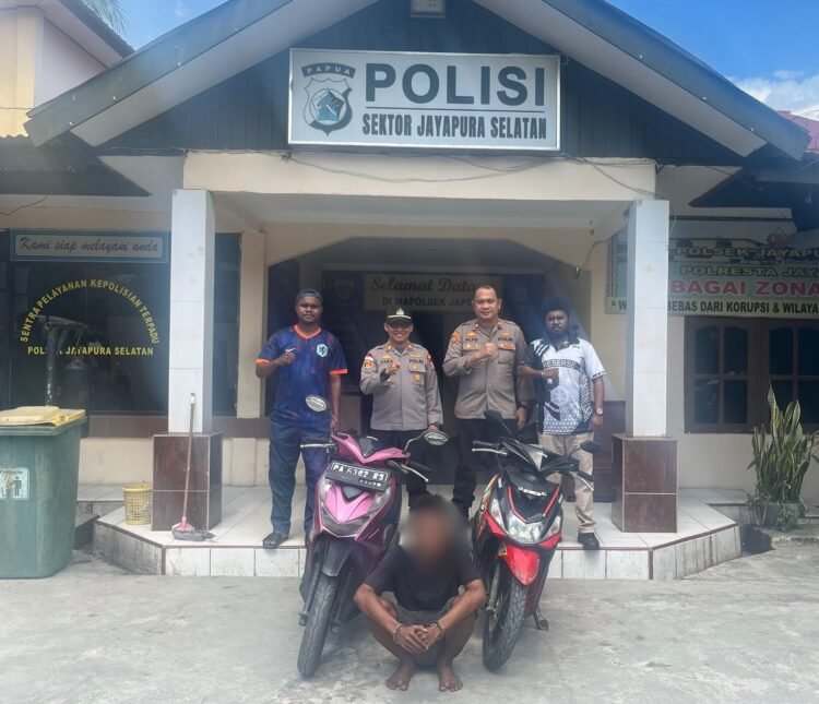 Tim Gabungan Polresta Jayapura Kota Berhasil Ungkap Kasus Curanmor di Entrop