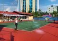 Semarak Hut Bhayangkara Ke-80, Persaingan Menuju Semifinal Turnamen Tenis Kapolda Papua Cup 2026 Semakin Ketat