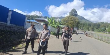 Momentum 1 Muharram 1448 H, Regu Siaga II Polres Tolikara Intensifkan Patroli Jaga Kamtibmas 