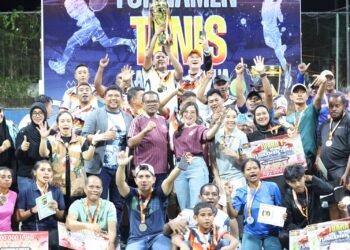 Kapolda Papua Tutup Turnamen Tenis Kapolda Papua Cup 2026, Perkuat Sportivitas dan Kebersamaan dalam Semangat Hari Bhayangkara ke-80