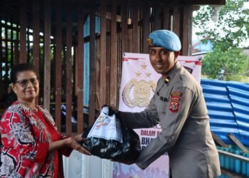 Jelang HUT Bhayangkara ke-80, Polres Asmat Pererat Silaturahmi dengan Purnawirawan dan Warakawuri