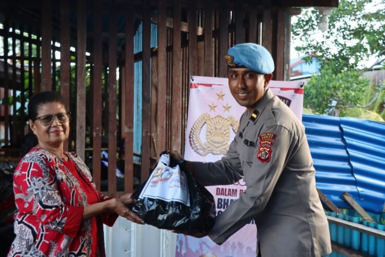 Jelang HUT Bhayangkara ke-80, Polres Asmat Pererat Silaturahmi dengan Purnawirawan dan Warakawuri
