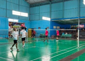 Sportivitas dan Prestasi Warnai Hari Keempat Turnamen Badminton Terbuka Piala Kapolda Cup 2026