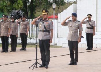 Maknai Hari Bhayangkara ke-80, Polda Papua Gelar Ziarah Rombongan di TMP Kusuma Trikora
