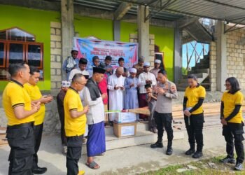 Bhakti Religi Hari Bhayangkara ke-80, Polda Papua Dukung Pembangunan Sarana Ibadah di Keerom