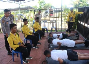 Tingkatkan Profesionalisme Anggota, SSDM Polri Supervisi Kesamaptaan Jasmani di Polda Papua
