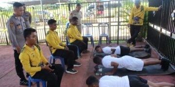 Tingkatkan Profesionalisme Anggota, SSDM Polri Supervisi Kesamaptaan Jasmani di Polda Papua