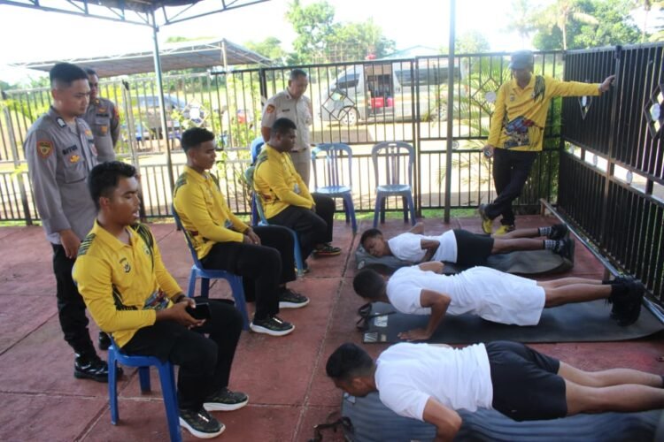 Tingkatkan Profesionalisme Anggota, SSDM Polri Supervisi Kesamaptaan Jasmani di Polda Papua