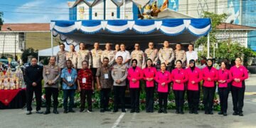 Hari Bhayangkara ke-80, Polda Papua Gelar Lomba Tari Yospan sebagai Wujud Pelestarian Budaya Papua