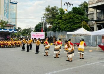 Meriahkan Hari Bhayangkara ke-80, Lomba Yospan Hari Kedua Tampilkan Semangat Budaya Papua di Taman Imbi