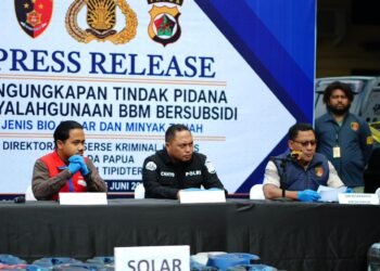 Polda Papua Bongkar Dua Kasus Penyalahgunaan BBM Bersubsidi, Negara Berpotensi Selamatkan Kerugian Lebih dari Rp500 Juta