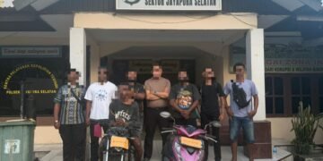 Tim Gabungan Polresta Jayapura Kota Berhasil Ungkap Kasus Curanmor di Jayapura Selatan, Dua Sepeda Motor Diamankan