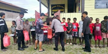 Hari Bhayangkara ke-80, Polisi Pelabuhan Tanah Merah dan Iwoot Tebar Kepedulian untuk Masyarakat