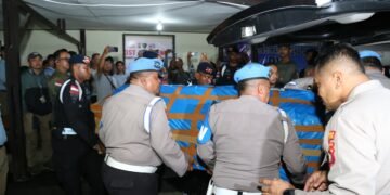 Polda Papua Kawal Proses Penanganan Jenazah Pilot AMA PK-RCY di RS Bhayangkara