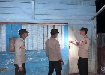 Pastikan Kios Warga Tetap Aman, Regu II Polsek Kelila Tingkatkan Patroli Preventif