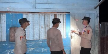 Pastikan Kios Warga Tetap Aman, Regu II Polsek Kelila Tingkatkan Patroli Preventif