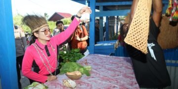 Dorong Pemberdayaan Ekonomi Masyarakat, Kapolda Papua Resmikan Lapak Mama-Mama Papua di Merauke