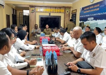 Biro SDM Polda Papua Gelar Assessment Jabatan Kasat Samapta dan Kapolsek