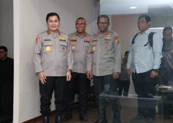 Astama Ops Kapolri Kunjungi Polda Papua Cek Layanan Call Center 110