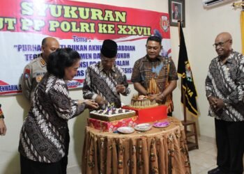 Polda Papua Hadiri Syukuran HUT ke-27 PP Polri Daerah Papua
