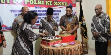 Polda Papua Hadiri Syukuran HUT ke-27 PP Polri Daerah Papua