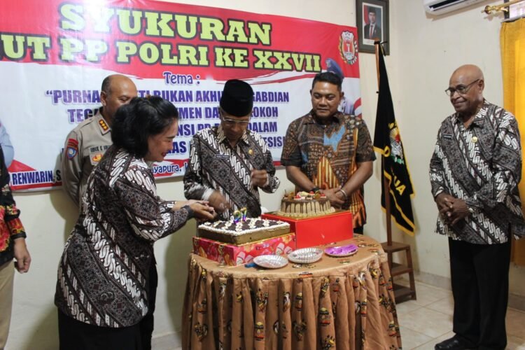 Polda Papua Hadiri Syukuran HUT ke-27 PP Polri Daerah Papua