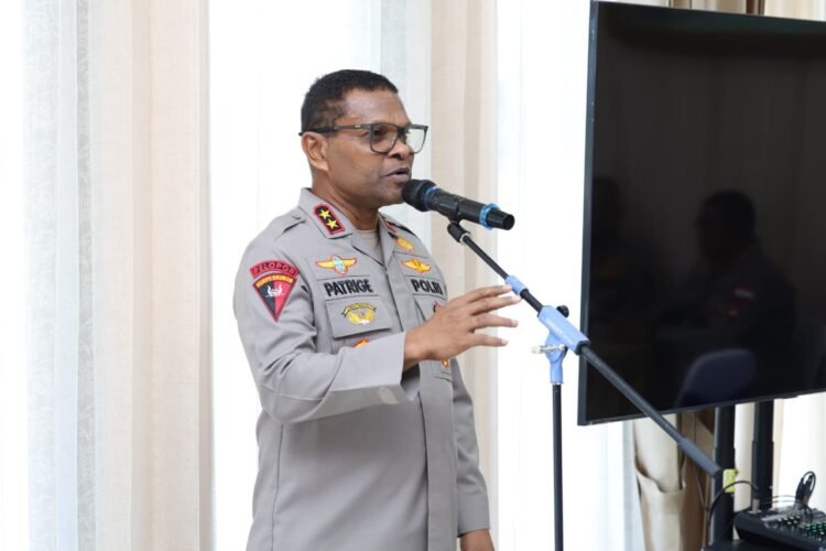 Perkuat Sinergi, Kapolda Papua Silaturahmi dan Makan Siang Bersama Danlanud Manuhua