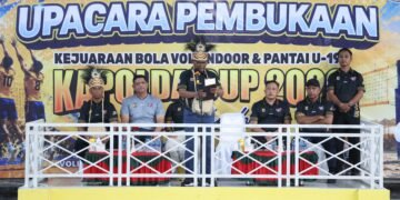Kapolda Papua Buka Kejuaraan Bola Voli Indoor dan Pantai U-19 Kapolda Cup 2026