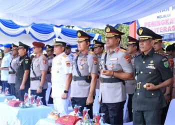 Pembukaan Pendidikan Bintara Polri TA 2026, Kapolda Papua Tekankan Integritas dan Pelayanan Prima