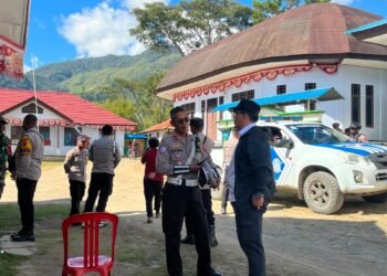 Polres Tolikara Intensifkan Patroli Preventif, Pastikan Pencairan Dana Kampung Berjalan Aman