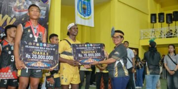Kejurda Kapolda Cup Voli U-19 2026 Resmi Ditutup, Yahukimo dan Kota Jayapura Raih Gelar Juara