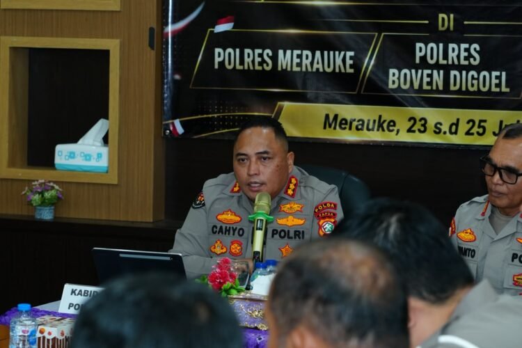 Kabid Humas Polda Papua Dorong Penguatan Humas Polres di Papua Selatan