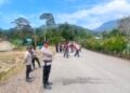 Pastikan Ibadah Berjalan Aman, Polsek Kelila Amankan Perayaan HUT Pembaptisan Gereja GIDI