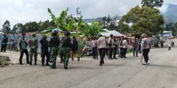 Polres Tolikara Pastikan Penyaluran Dana Desa Berjalan Aman dan Tepat Sasaran