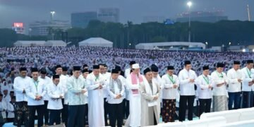 100.000 Jemaah Hadiri Zikir dan Doa Kebangsaan di Monas, Wujud Syukur atas Kemerdekaan Indonesia